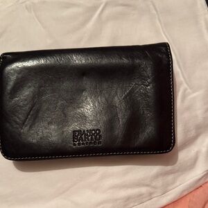 Franco Sarto Men's Black Leather Wallet